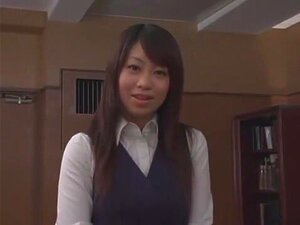 Horny Japanese slut Miku Asaoka in Crazy Secretary, POV JAV movie