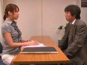 Fabulous Japanese chick Sae Aihara in Horny Blowjob, Office JAV movie
